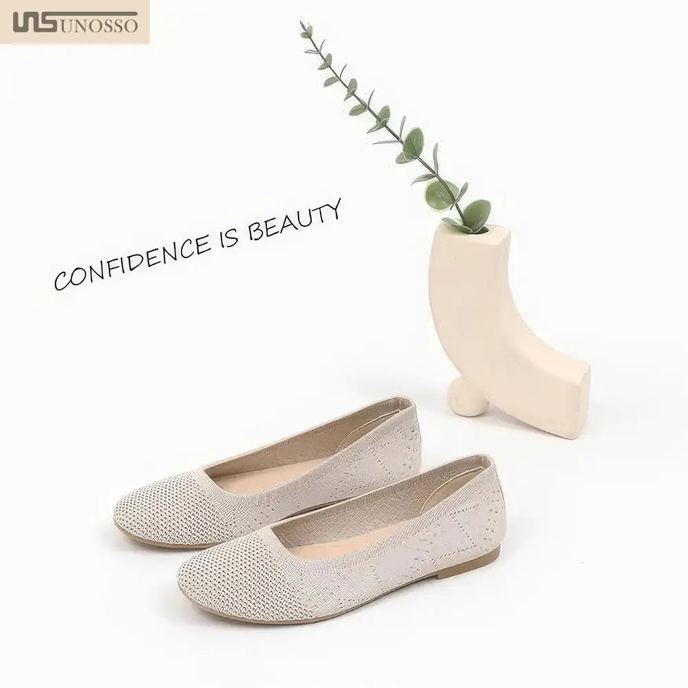 Comfortable Round Toe Flats Shoes Women, Slip On Ballet Flats for Women, Casual Women's Flats for Walking - Image 5