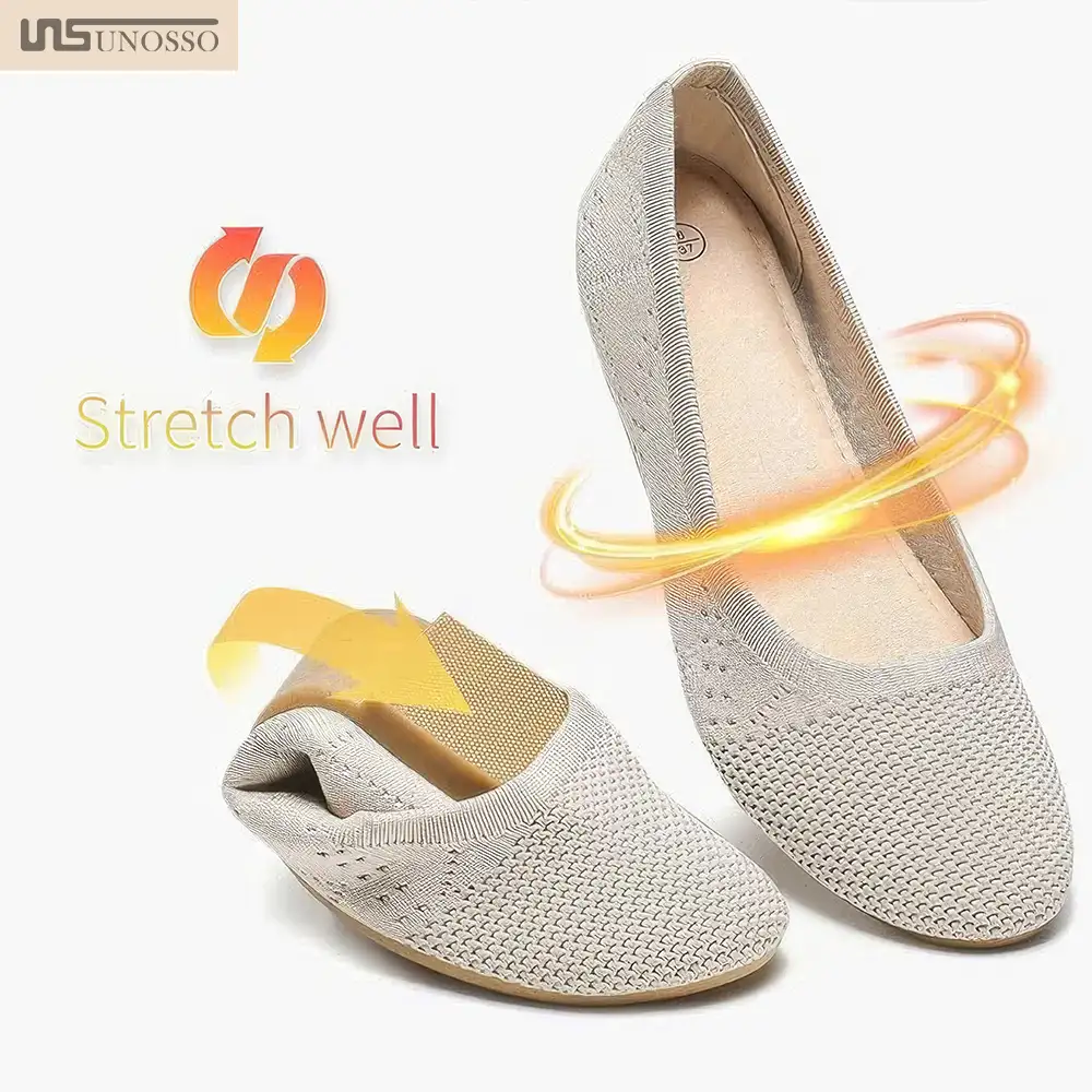 Comfortable Round Toe Flats Shoes Women, Slip On Ballet Flats for Women, Casual Women's Flats for Walking - Image 6