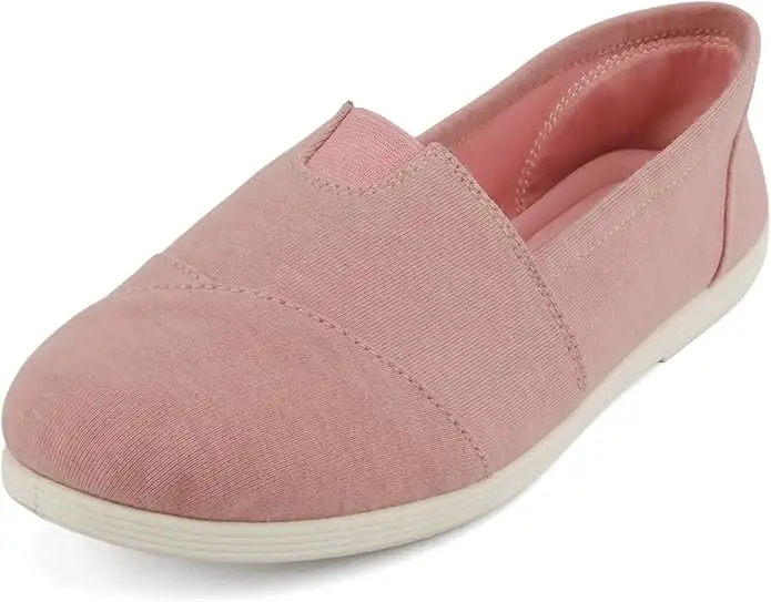 Shoes Women's Obji Round Toe Casual Flat with Padded Insole - Image 3