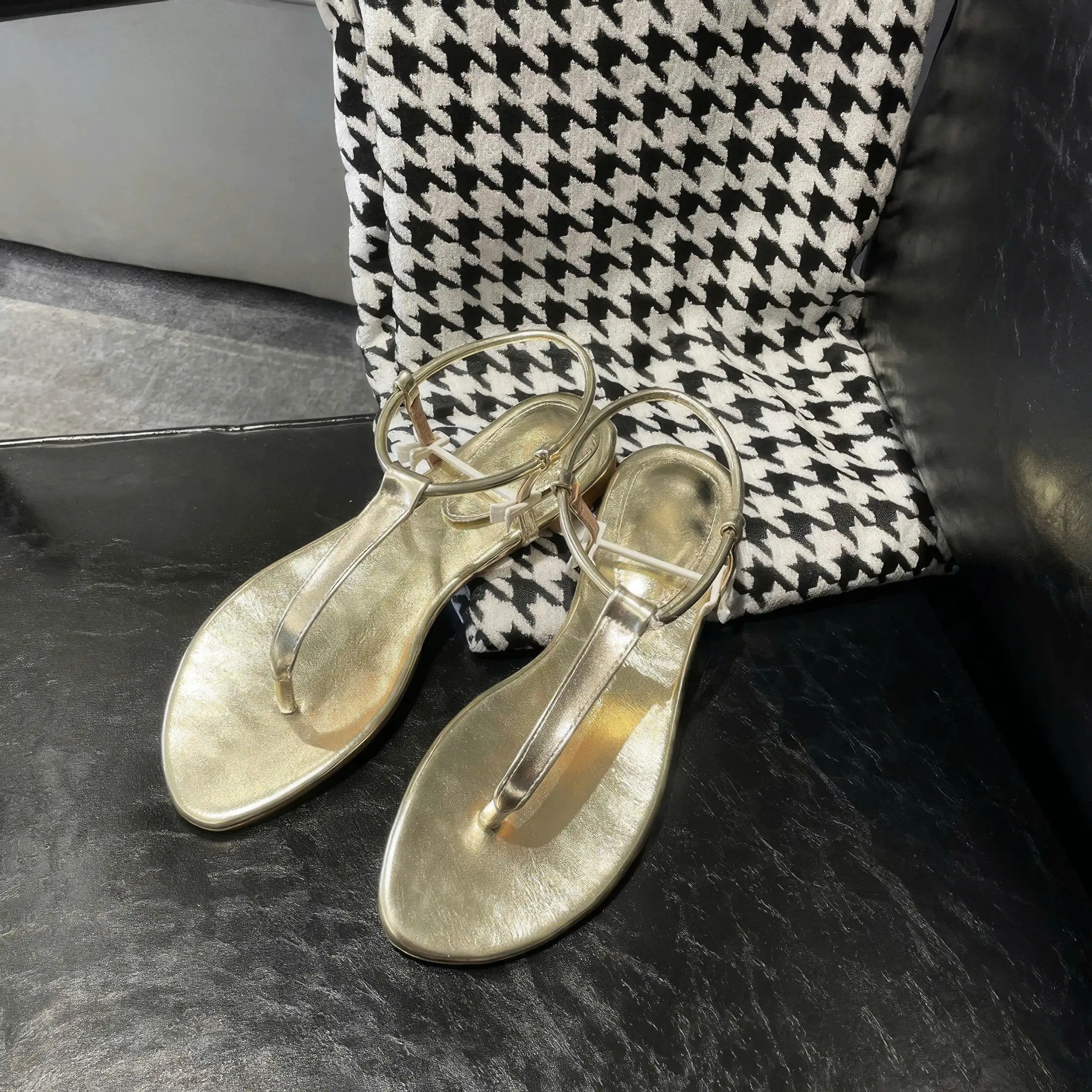 Golden Siren Sandals - Shine brighter than the sun, captivate every gaze - Image 6