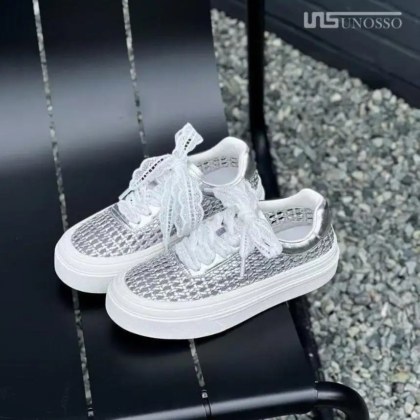 MetroGlide Trainers - Your go-to for city walks, blending chic style with breathable comfort